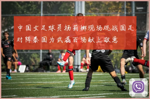 中国女足球员杨莉娜现场观战国足对阵泰国为武磊百场献上敬意